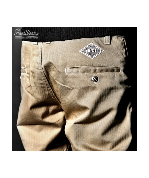 TAKI（タキ）の「TAKI 14-15 A/W Herringbone Slim Pants（パンツ・メンズ・卡其/灰・S/M/L/XL）」の7枚目の写真