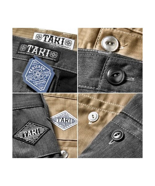 TAKI（タキ）の「TAKI 14-15 A/W Herringbone Slim Pants（パンツ・メンズ・卡其/灰・S/M/L/XL）」の17枚目の写真