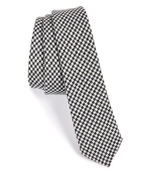 TOPMAN(トップマン)の「Topman Slim Woven Tie(ネクタイ・メンズ・Black Multi)」の1枚目の写真