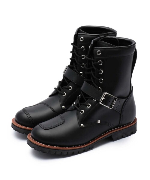 AVIREX（アヴィレックス）の「バイカー ブーツ ヤマト/BIKER BOOTS AV2100 YAMATO（シューズ・ブラック/ダークブラウン/ワイン/オレンジ・22.0/23.0/24.0）」の14枚目の写真