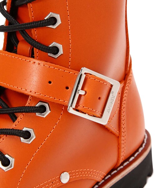 AVIREX（アヴィレックス）の「バイカー ブーツ ヤマト/BIKER BOOTS AV2100 YAMATO（シューズ・ブラック/ダークブラウン/ワイン/オレンジ・22.0/23.0/24.0）」の8枚目の写真