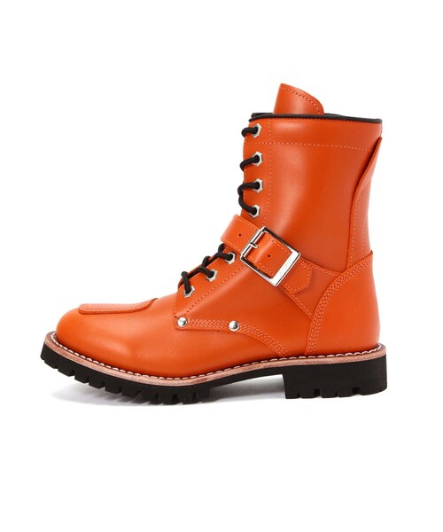 AVIREX（アヴィレックス）の「バイカー ブーツ ヤマト/BIKER BOOTS AV2100 YAMATO（シューズ・ブラック/ダークブラウン/ワイン/オレンジ・22.0/23.0/24.0）」の3枚目の写真