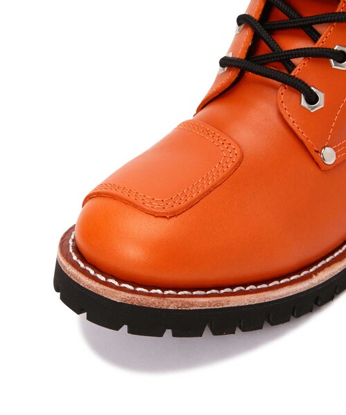 AVIREX（アヴィレックス）の「バイカー ブーツ ヤマト/BIKER BOOTS AV2100 YAMATO（シューズ・ブラック/ダークブラウン/ワイン/オレンジ・22.0/23.0/24.0）」の6枚目の写真