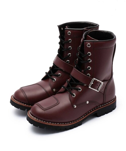 AVIREX（アヴィレックス）の「バイカー ブーツ ヤマト/BIKER BOOTS AV2100 YAMATO（シューズ・ブラック/ダークブラウン/ワイン/オレンジ・22.0/23.0/24.0）」の20枚目の写真