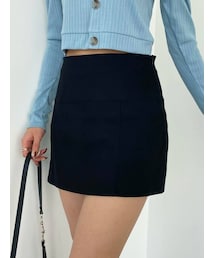 EMODA | ボクシーハングミニスカート(スカート)