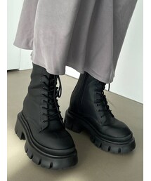 EMODA | タンクレースアップブーツ(ブーツ)