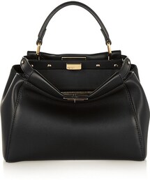 FENDI | Fendi Peekaboo small leather tote(トートバッグ)