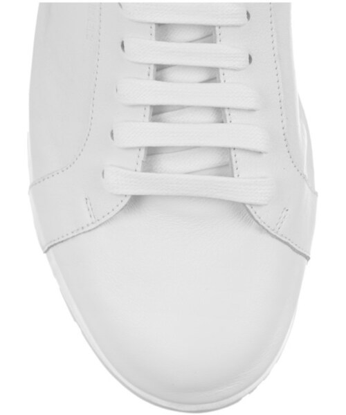 JIL SANDER（ジルサンダー）の「Jil Sander Leather sneakers（スニーカー・レディース・White・IT38/IT36/IT37/IT39/IT40/IT41）」の4枚目の写真