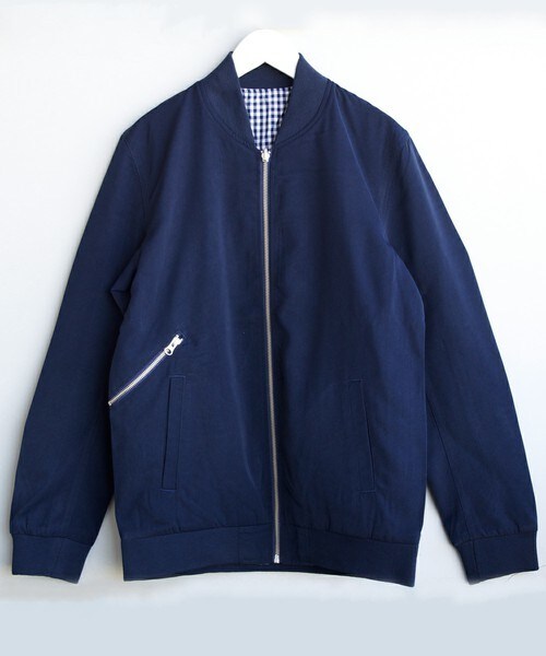 DETAILS（ディテールズ）の「DETAILS/REVERSIBLE MA-1（ブルゾン・メンズ・ブラック/ブルー/ネイビー・SMALL/MEDIUM/LARGE）」の6枚目の写真