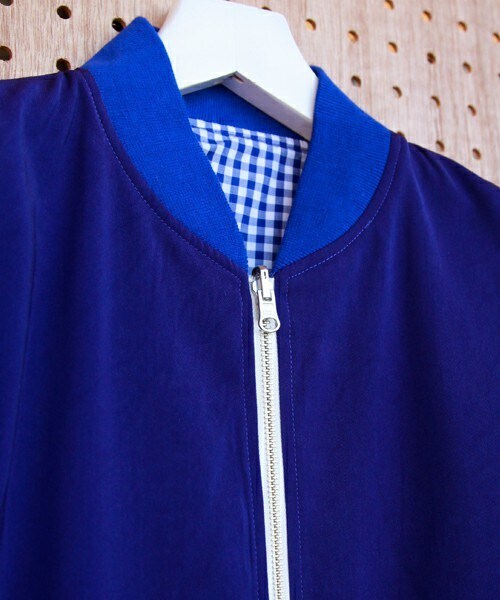 DETAILS（ディテールズ）の「DETAILS/REVERSIBLE MA-1（ブルゾン・メンズ・ブラック/ブルー/ネイビー・SMALL/MEDIUM/LARGE）」の4枚目の写真