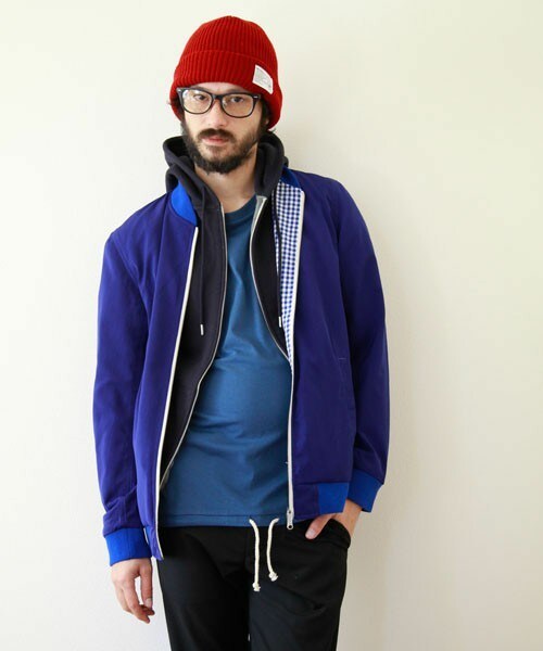 DETAILS（ディテールズ）の「DETAILS/REVERSIBLE MA-1（ブルゾン・メンズ・ブラック/ブルー/ネイビー・SMALL/MEDIUM/LARGE）」の3枚目の写真