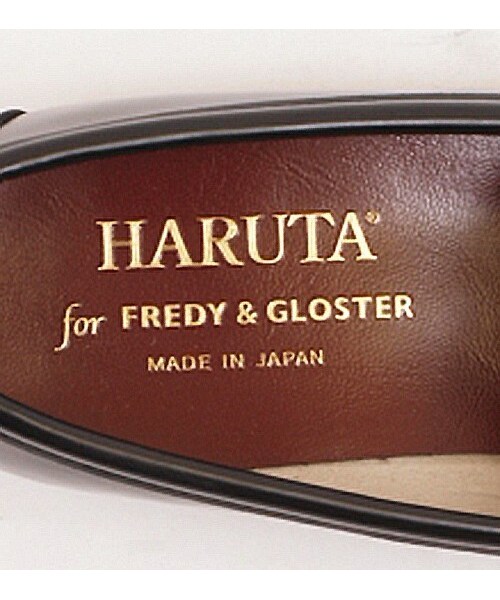 HARUTA（ハルタ）の「【FUDGE/mina掲載】HARUTA for FREDY & GLOSTER タッセルローファー（その他シューズ・レディース・ブラック×ホワイト/ブラウン/ネイビー・23/23.5/24）」の7枚目の写真