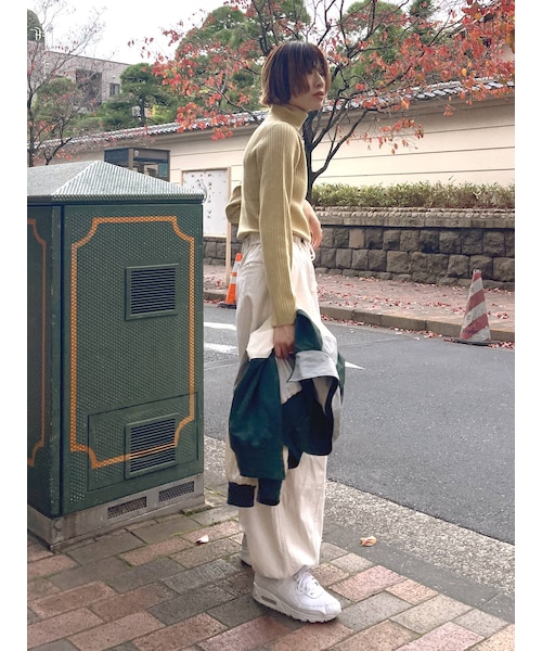 Ungrid（アングリッド）の「ウォッシャブルタートルニット（ニット/セーター・ピンク/イエロー/ライトグリーン・F）」の19枚目の写真