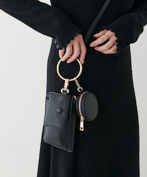 PUAL CE CIN | 3連ショルダーバッグ/スマホショルダー/マルチウェイバッグ(ショルダーバッグ)