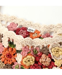 【メーカー直売】の商品をすべて 45R（フォーティファイブアール）の「手編みかぎ針フラワーの トップス