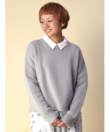 w closet | ニジュウス編みニットプルオーバー(トップス)