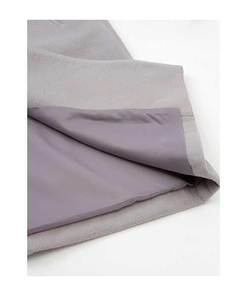 w closet(ダブルクローゼット)の「シングルチェスターコート(トップス・レディース・L.グレー/キャメル/ブラック・FREE)」の10枚目の写真