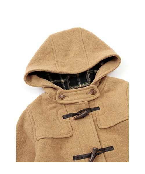 w closet（ダブルクローゼット）の「ダブルフェイスダッフルコート（トップス・レディース・ネイビー/ブラック/ベージュ※こちらのカラーは1・FREE）」の7枚目の写真