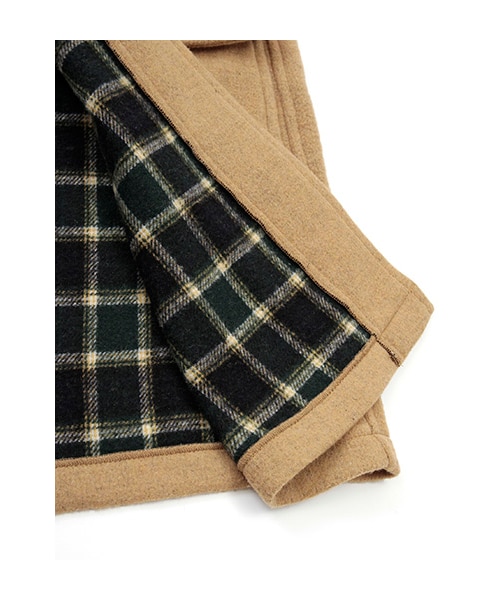 w closet（ダブルクローゼット）の「ダブルフェイスダッフルコート（トップス・レディース・ネイビー/ブラック/ベージュ※こちらのカラーは1・FREE）」の9枚目の写真