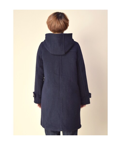 w closet（ダブルクローゼット）の「ダブルフェイスダッフルコート（トップス・レディース・ネイビー/ブラック/ベージュ※こちらのカラーは1・FREE）」の6枚目の写真