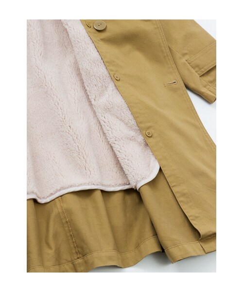 w closet(ダブルクローゼット)の「ライナー付きツイルトレンチコート(トップス・レディース・ベージュ/ネイビー・FREE)」の14枚目の写真