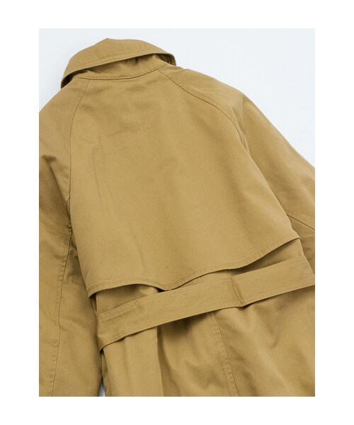 w closet(ダブルクローゼット)の「ライナー付きツイルトレンチコート(トップス・レディース・ベージュ/ネイビー・FREE)」の11枚目の写真