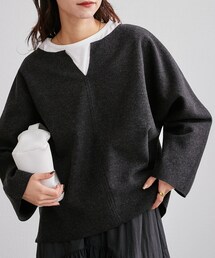 CIAOPANIC TYPY | 【セットアップ対応】ニットメルトンスキッパーカットソー(Tシャツ/カットソー)