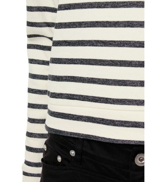 MERCURYDUO（マーキュリーデュオ）の「【LUX】 ビジュ付ボーダーTOPS（トップス・レディース・ミックス・F）」の9枚目の写真