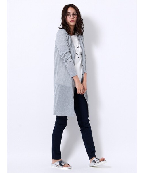 MYSELF ABAHOUSE（マイセルフアバハウス）の「レーヨンツイルドレストレンチ【予約】（ジャケット/アウター・レディース・ベージュ/ネイビー・F）」の16枚目の写真