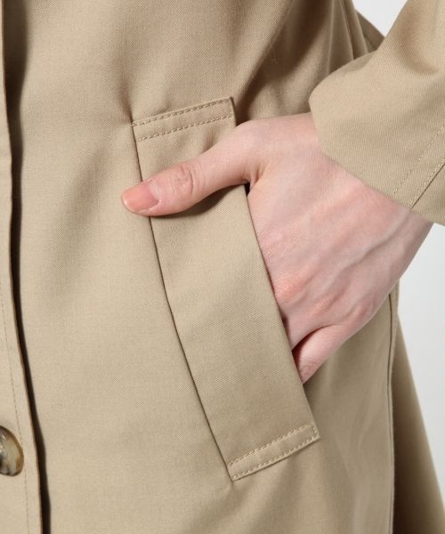 GLOBAL WORK（グローバルワーク）の「【WEB限定先行予約】ニュアンストレンチコート（ジャケット/アウター・レディース・ベージュ52/カーキ75/ネイビー88・S/Ｍ/Ｌ）」の13枚目の写真