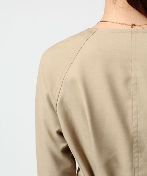 GLOBAL WORK（グローバルワーク）の「【WEB限定先行予約】ニュアンストレンチコート（ジャケット/アウター・レディース・ベージュ52/カーキ75/ネイビー88・S/Ｍ/Ｌ）」の17枚目の写真