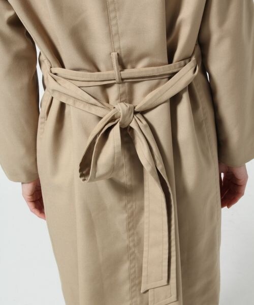 GLOBAL WORK（グローバルワーク）の「【WEB限定先行予約】ニュアンストレンチコート（ジャケット/アウター・レディース・ベージュ52/カーキ75/ネイビー88・S/Ｍ/Ｌ）」の18枚目の写真