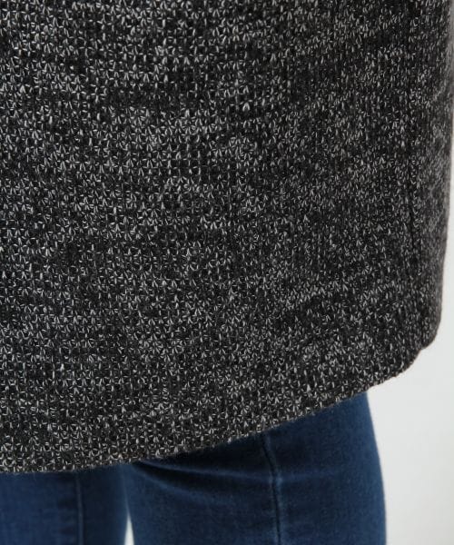 GLOBAL WORK（グローバルワーク）の「【WEB限定先行予約】ＭＩＸロングジャケット（ジャケット/アウター・レディース・MIXグレー18/ネイビー88・Ｍ/Ｌ）」の11枚目の写真