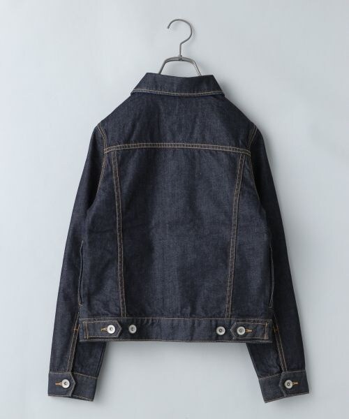 JEANASIS（ジーナシス）の「【先行予約】BASIC Gジャン（ジャケット/アウター・レディース・インディゴブルー/ダークインディゴブルー・FREE）」の3枚目の写真