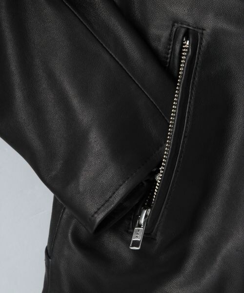 JEANASIS（ジーナシス）の「【先行予約】15SSレザーライダース（ジャケット/アウター・レディース・ブラック・FREE）」の6枚目の写真
