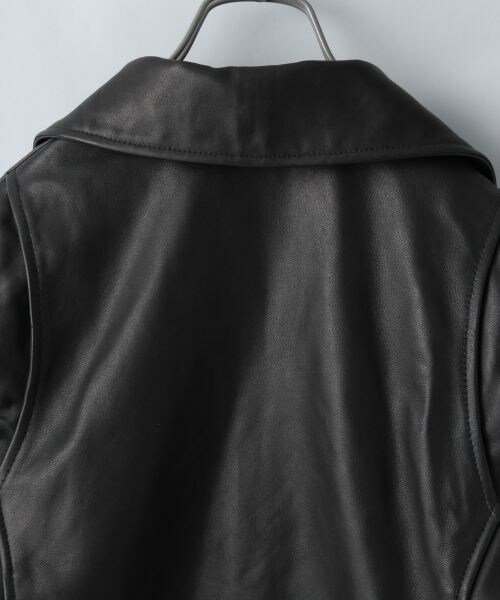 JEANASIS（ジーナシス）の「【先行予約】15SSレザーライダース（ジャケット/アウター・レディース・ブラック・FREE）」の8枚目の写真