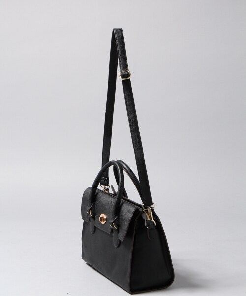 JEANASIS（ジーナシス）の「【先行予約】フロントキートートバック（バッグ・レディース・オフホワイト/ブラック/ブラウン・FREE）」の4枚目の写真