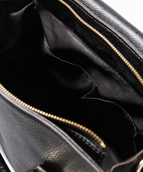 JEANASIS（ジーナシス）の「【先行予約】フロントキートートバック（バッグ・レディース・オフホワイト/ブラック/ブラウン・FREE）」の8枚目の写真