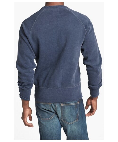 TODD SNYDER(トッドスナイダー)の「Todd Snyder + Champion 'City Gym' Sweatshirt(スウェット・メンズ・Mast Blue/Dark Storm/Salt And Pepper・Regular XX-Large/Regular Large/Regular Medium/Regular Small/Regular X-Large)」の3枚目の写真