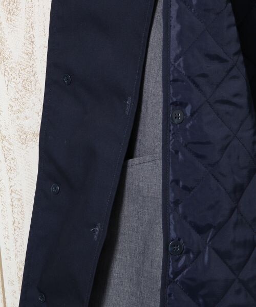 RAGEBLUE(レイジブルー)の「【4WAY仕様】ボンディングステンカラーコート(ジャケット/アウター・メンズ・グレー/ライトベージュ/ネイビー・M/L)」の18枚目の写真