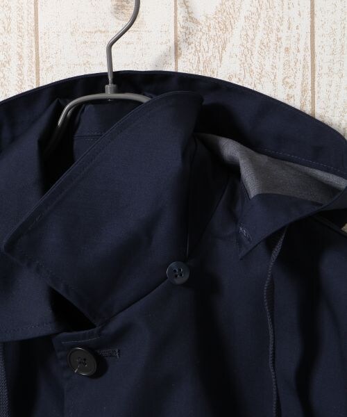 RAGEBLUE(レイジブルー)の「【4WAY仕様】ボンディングステンカラーコート(ジャケット/アウター・メンズ・グレー/ライトベージュ/ネイビー・M/L)」の16枚目の写真