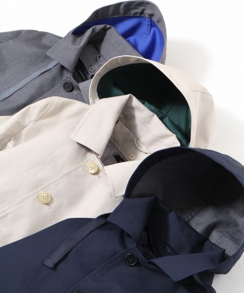 RAGEBLUE(レイジブルー)の「【4WAY仕様】ボンディングステンカラーコート(ジャケット/アウター・メンズ・グレー/ライトベージュ/ネイビー・M/L)」の19枚目の写真