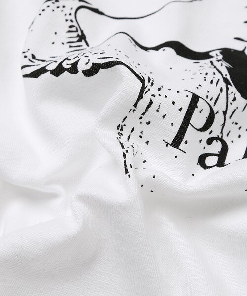 Palette TOKYO（パレットトーキョー）の「THE WOMEN TEE（Tシャツ/カットソー・メンズ・NAVY/WHITE/BLACK・S/M/L）」の5枚目の写真