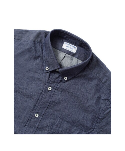 URBAN RESEARCH(アーバンリサーチ)の「DENIMADE デニムシャツ OW(トップス・メンズ・INDIGO・S/M/L)」の4枚目の写真