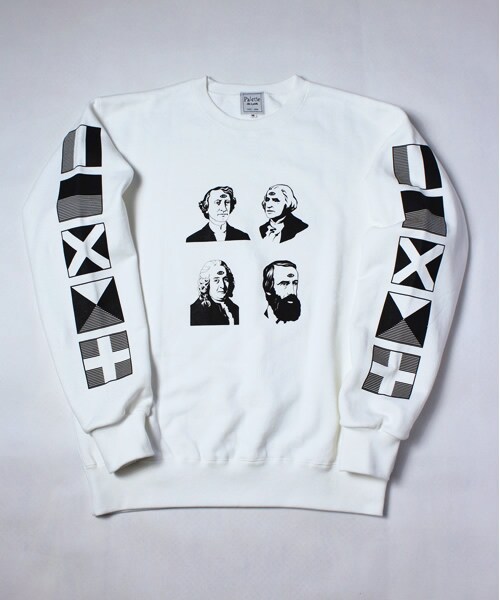 Palette TOKYO（パレットトーキョー）の「3rd EYE CREW SWEAT（Tシャツ/カットソー・メンズ・BLACK/WHITE・S/M/L）」の2枚目の写真