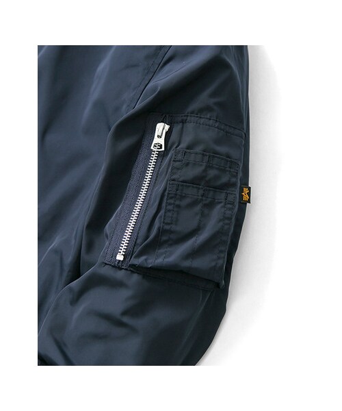 URBAN RESEARCH(アーバンリサーチ)の「ALPHA×URBAN RESEARCH iD 別注MA-1ジャケット(ジャケット/アウター・メンズ・NAVY/KHAKI/WHITE・S/M/L)」の17枚目の写真