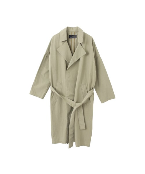 URBAN RESEARCH DOORS（アーバンリサーチドアーズ）の「コットンワイドビッグコート（ジャケット/アウター・レディース・BEIGE/KHAKI/NAVY・one）」の3枚目の写真