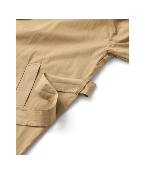 URBAN RESEARCH DOORS（アーバンリサーチドアーズ）の「コットンワイドビッグコート（ジャケット/アウター・レディース・BEIGE/KHAKI/NAVY・one）」の21枚目の写真