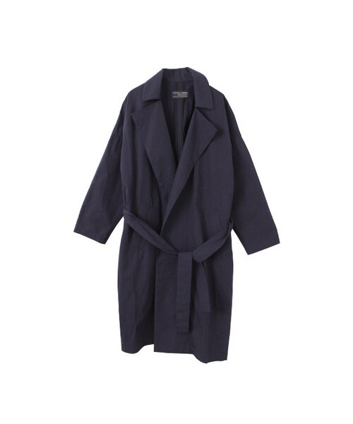 URBAN RESEARCH DOORS（アーバンリサーチドアーズ）の「コットンワイドビッグコート（ジャケット/アウター・レディース・BEIGE/KHAKI/NAVY・one）」の2枚目の写真