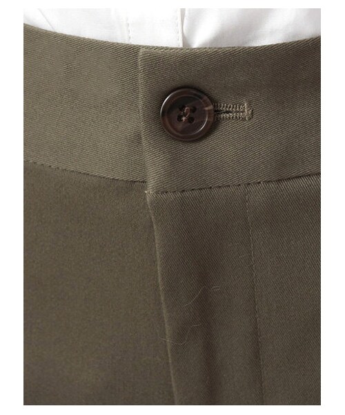 E hyphen world gallery（イーハイフンワールドギャラリー）の「テーパードパンツ（パンツ・レディース・ベージュ/カーキ/ネイビー・F）」の9枚目の写真